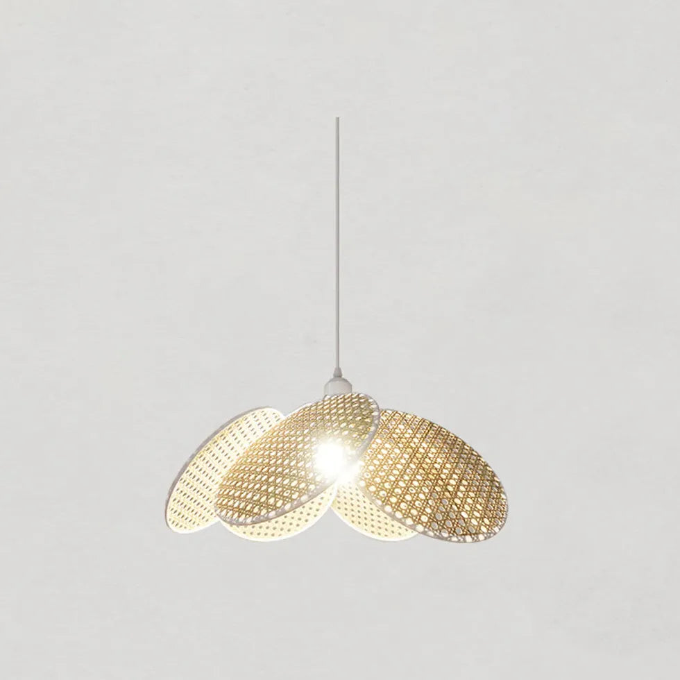 Pendelleuchte Rattan Bambus nordisch japanisch Retro Design - Clowas.de