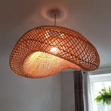 Pendelleuchte Rattan Bambus Retro Vintage Japan Style - Clowas.de