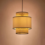 Pendelleuchte Rattan Klein im japanischen minimalistischen Stil - Clowas.de