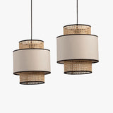 Pendelleuchte Rattan Klein im japanischen minimalistischen Stil - Clowas.de