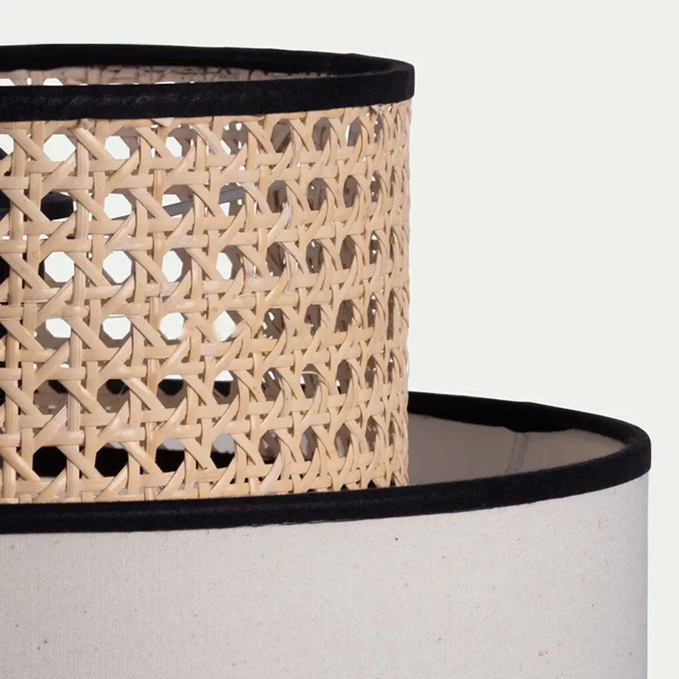 Pendelleuchte Rattan Klein im japanischen minimalistischen Stil - Clowas.de