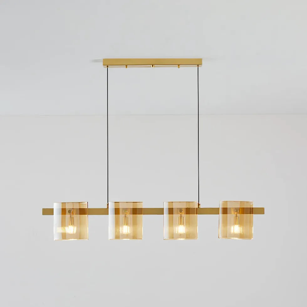 Pendelleuchte Rauchglas 3 flammig Nordisch Modern Acryl - Clowas.de
