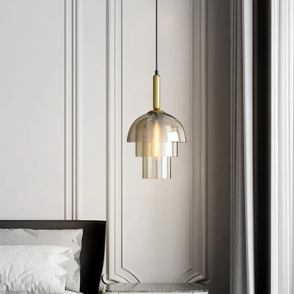 Pendelleuchte Rauchglas Kugel Dänisches Luxuriöses Design - Clowas.de