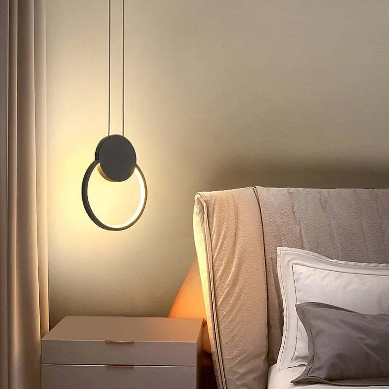 Pendelleuchte Ring dimmbar Modernes Design im skandinavischen Stil - Clowas.de