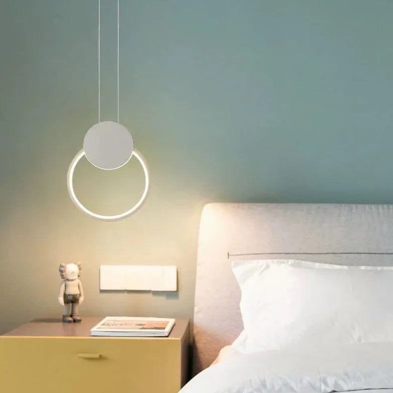 Pendelleuchte Ring dimmbar Modernes Design im skandinavischen Stil - Clowas.de