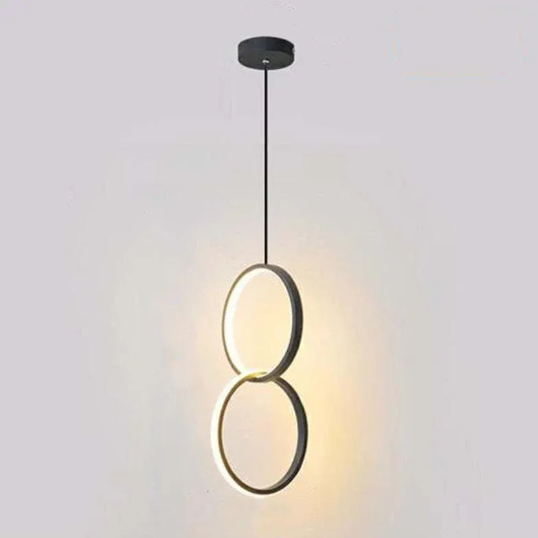 Pendelleuchte Ring dimmbar Modernes Design im skandinavischen Stil - Clowas.de