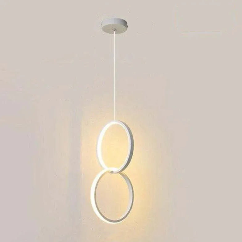 Pendelleuchte Ring dimmbar Modernes Design im skandinavischen Stil - Clowas.de