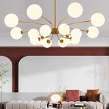 Pendelleuchte rund Glas Nordic Modern Simplizität - Clowas.de