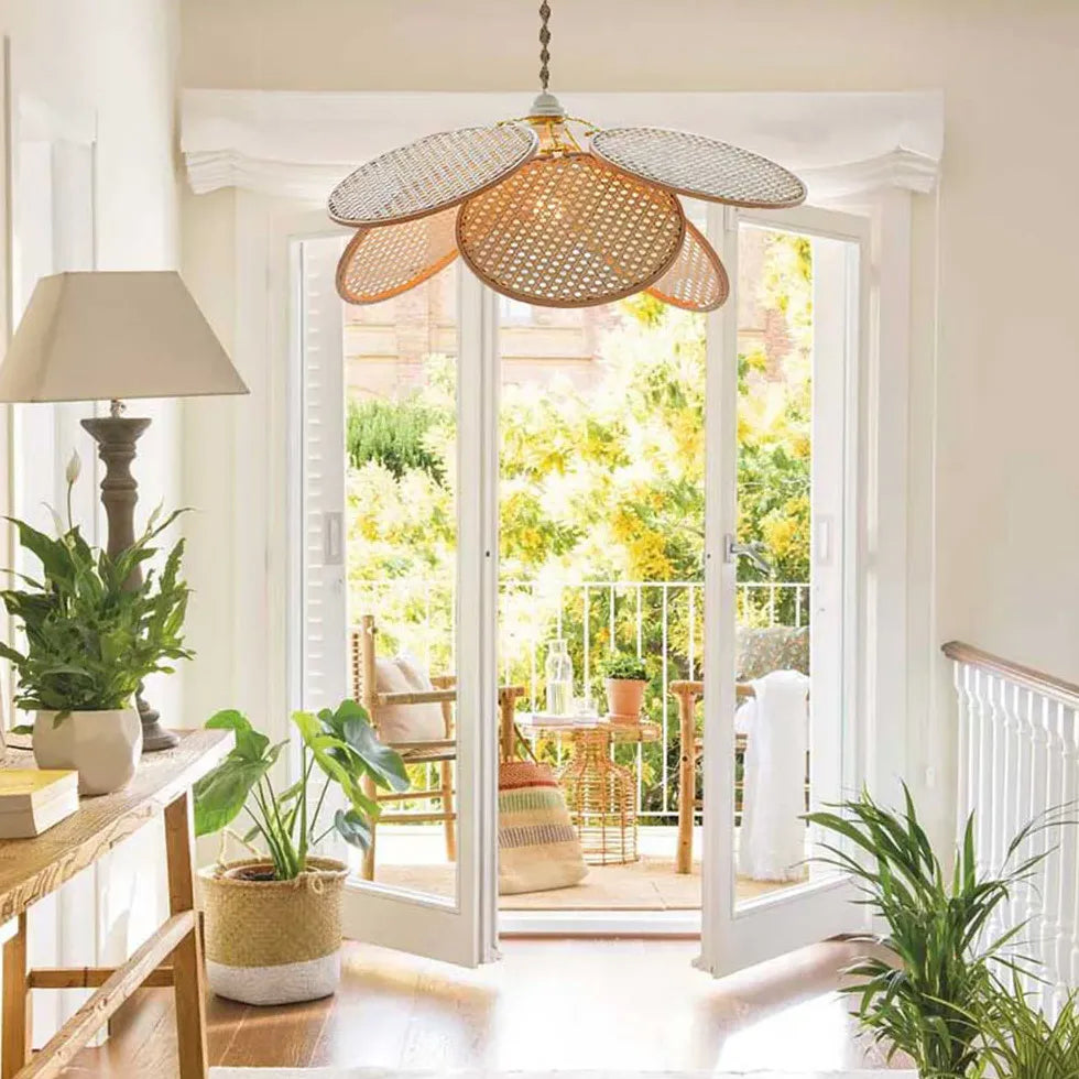 Pendelleuchte Scandi im schlichten Rattan Design - Clowas.de