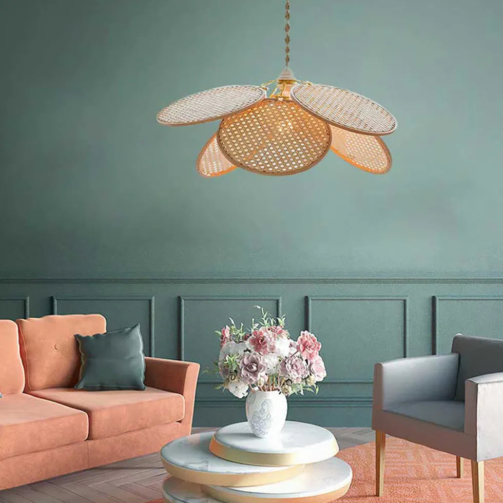 Pendelleuchte Scandi im schlichten Rattan Design - Clowas.de