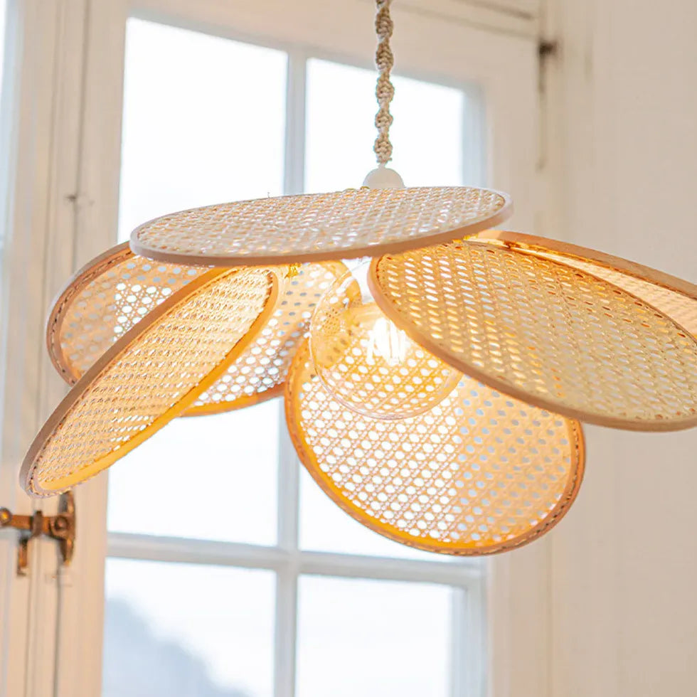 Pendelleuchte Scandi im schlichten Rattan Design - Clowas.de