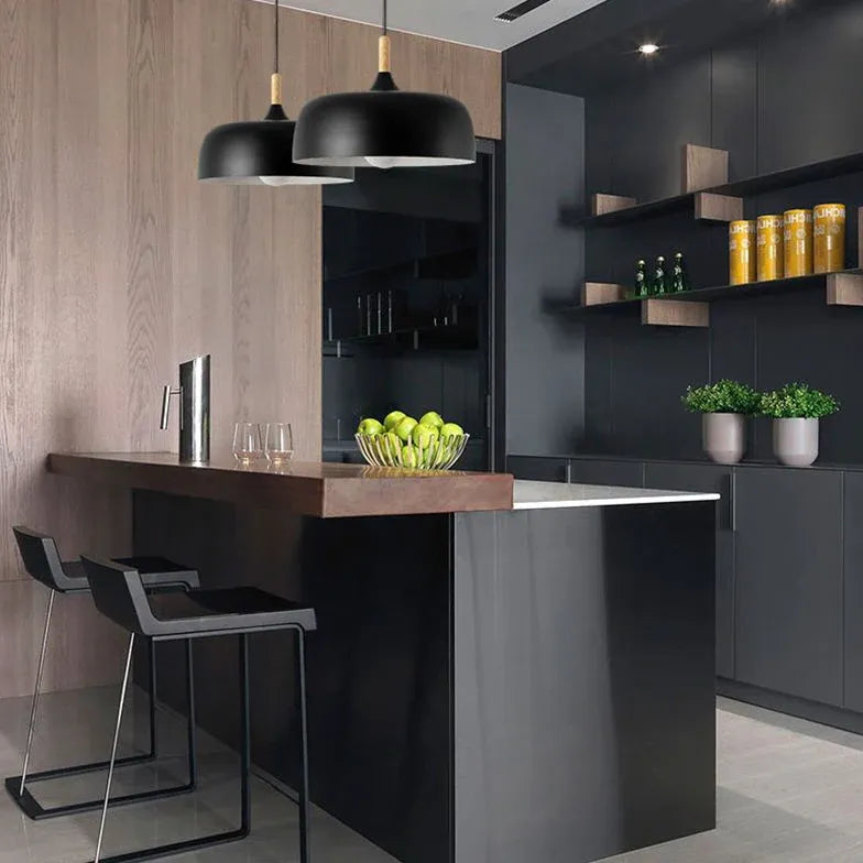 Pendelleuchte schwarz einzeln nordisch modern minimalistisch - Clowas.de
