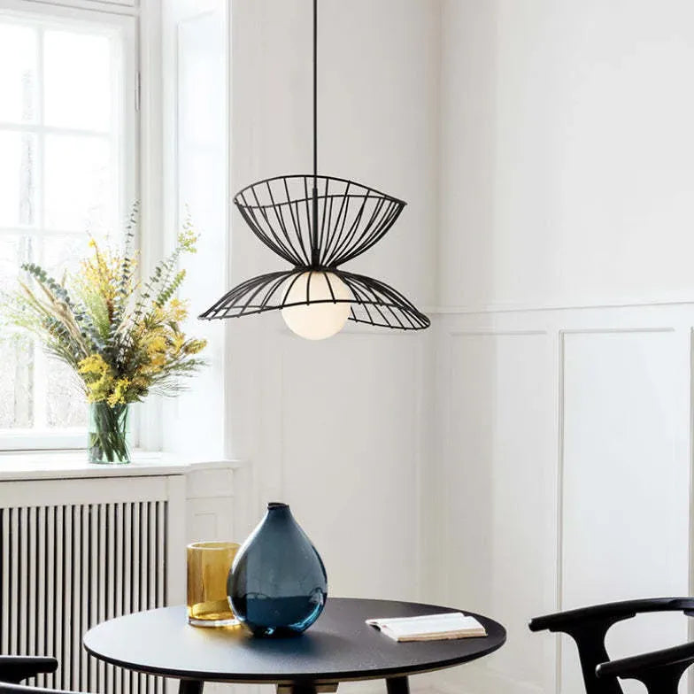 Pendelleuchte Schwarz Industrie Nordische Eisenkunst Design - Clowas.de