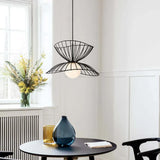 Pendelleuchte Schwarz Industrie Nordische Eisenkunst Design - Clowas.de
