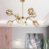 Pendelleuchte vintage glas im nordischen kreativen Stil - Clowas.de