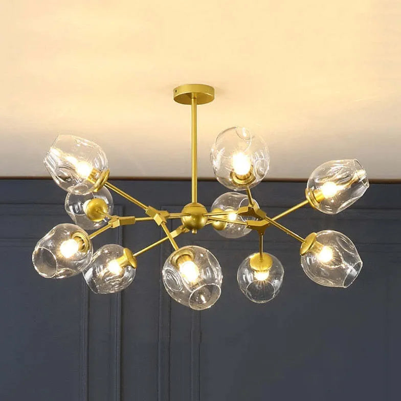 Pendelleuchte vintage glas im nordischen kreativen Stil - Clowas.de