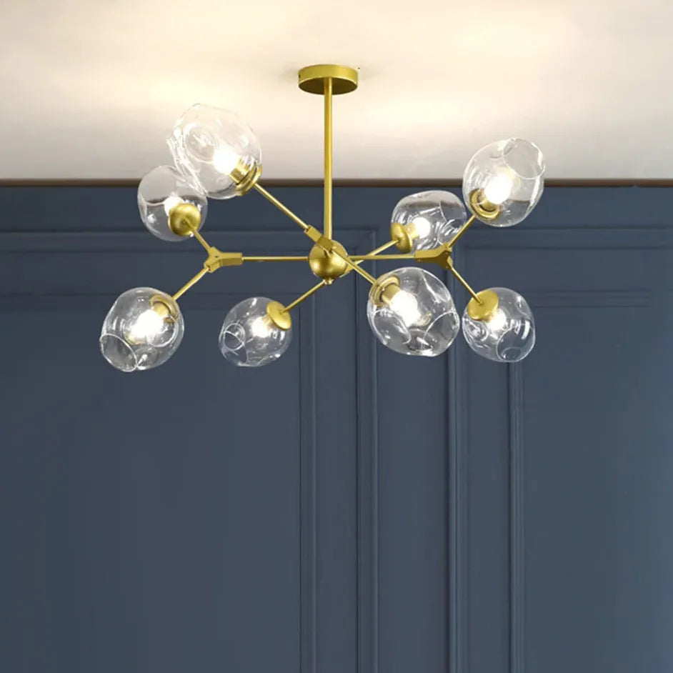 Pendelleuchte vintage glas im nordischen kreativen Stil - Clowas.de
