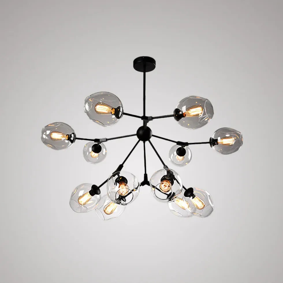 Pendelleuchte vintage glas im nordischen kreativen Stil - Clowas.de