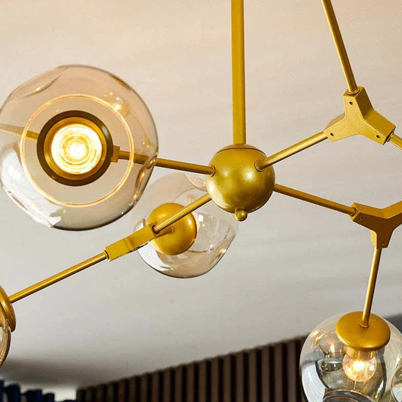 Pendelleuchte vintage glas im nordischen kreativen Stil - Clowas.de
