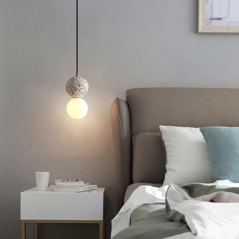 Pendelleuchte Weiß Kugel Modernes Design Skandinavisch - Clowas.de