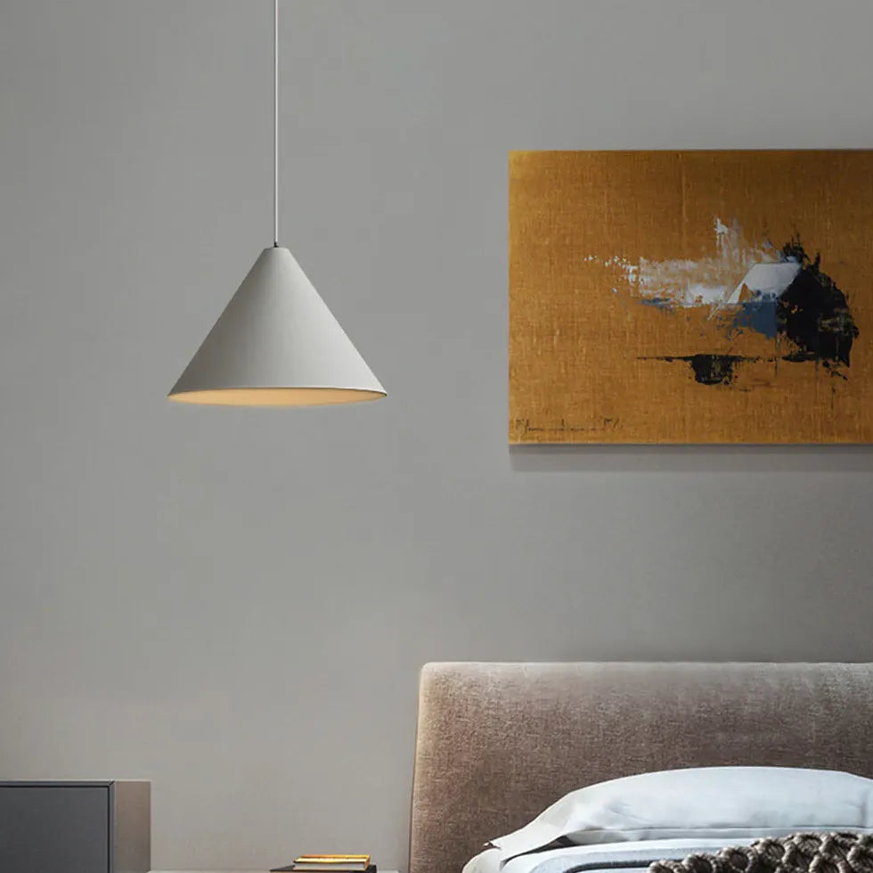 Pendelleuchte weiß Metall nordisch modern minimalistisch - Clowas.de