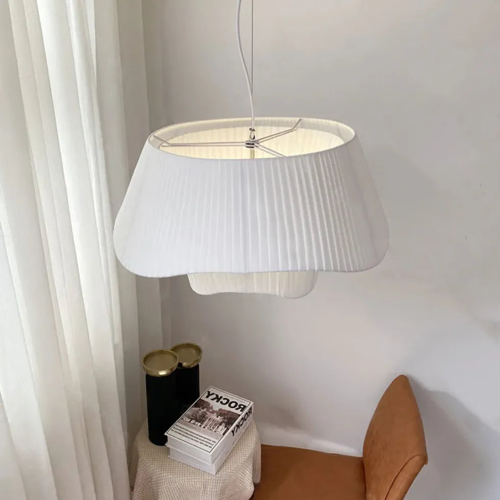 pendelleuchte weiß modern skandinavisches design elegante atmosphäre - Clowas.de