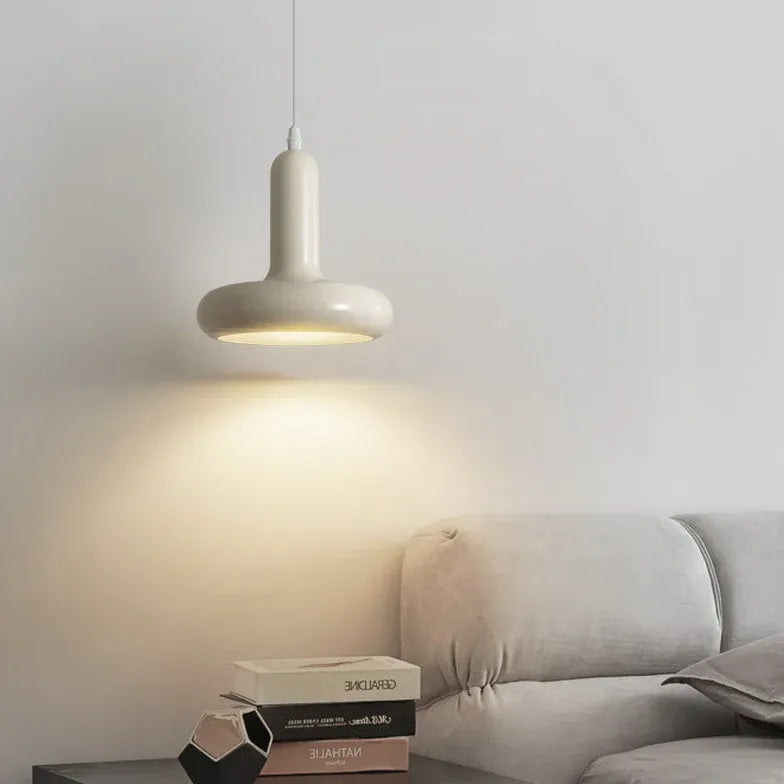 Pendelleuchte weiß rund für moderne einfache Esszimmer - Clowas.de