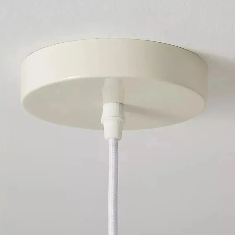 Pendelleuchte weiß rund für moderne einfache Esszimmer - Clowas.de