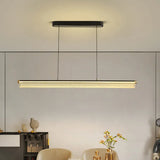 Pendelleuchte Wohnzimmer dimmbar modernes Design mit Rundrohr - Clowas.de