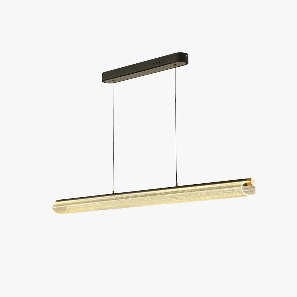 Pendelleuchte Wohnzimmer dimmbar modernes Design mit Rundrohr - Clowas.de