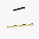 Pendelleuchte Wohnzimmer dimmbar modernes Design mit Rundrohr - Clowas.de