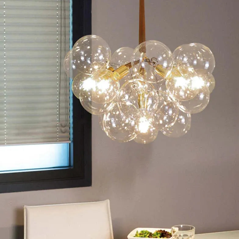 Pendelleuchte wohnzimmer glas im nordischen kreativen Stil - Clowas.de