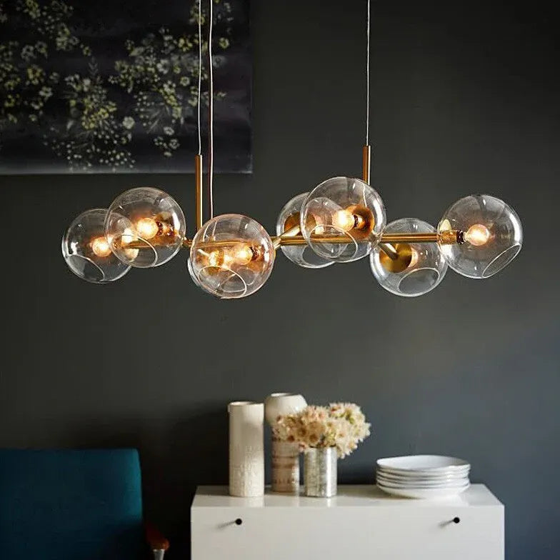 Pendelleuchte Wohnzimmer Glas moderne einfache nordische Design - Clowas.de