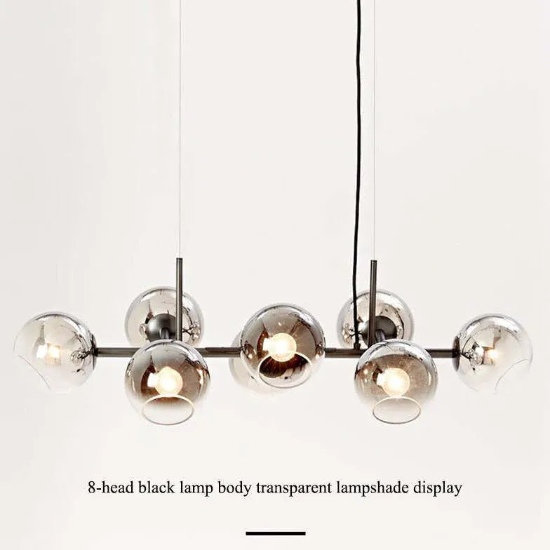 Pendelleuchte Wohnzimmer Glas moderne einfache nordische Design - Clowas.de