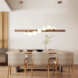 Pendelleuchte Wohnzimmer Holz moderne nordische Einfachheit - Clowas.de