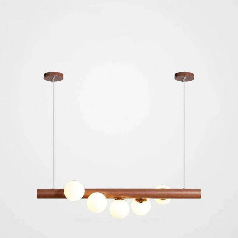 Pendelleuchte Wohnzimmer Holz moderne nordische Einfachheit - Clowas.de