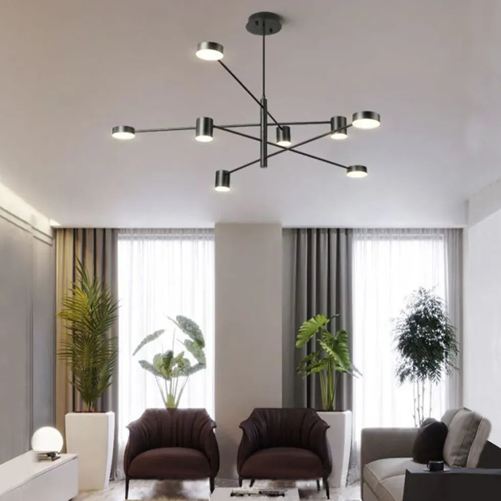 Pendelleuchte Wohnzimmer Industrial schwarz modern nordisch - Clowas.de