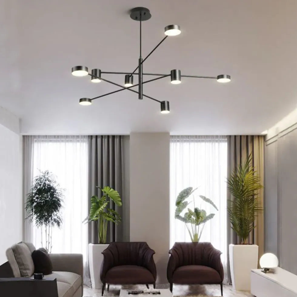Pendelleuchte Wohnzimmer Industrial schwarz modern nordisch - Clowas.de