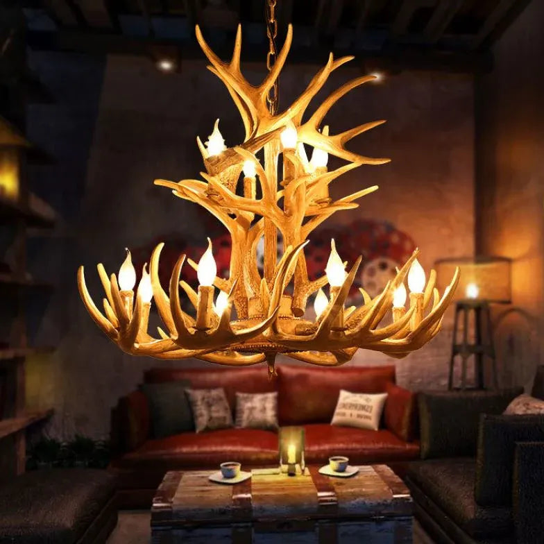 Pendelleuchte Wohnzimmer LED im Vintage Industrie Stil - Clowas.de