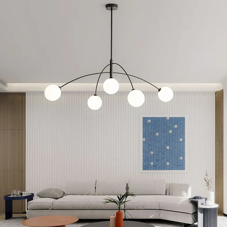 Pendelleuchte Wohnzimmer schwarz in modernem Kupferdesign - Clowas.de