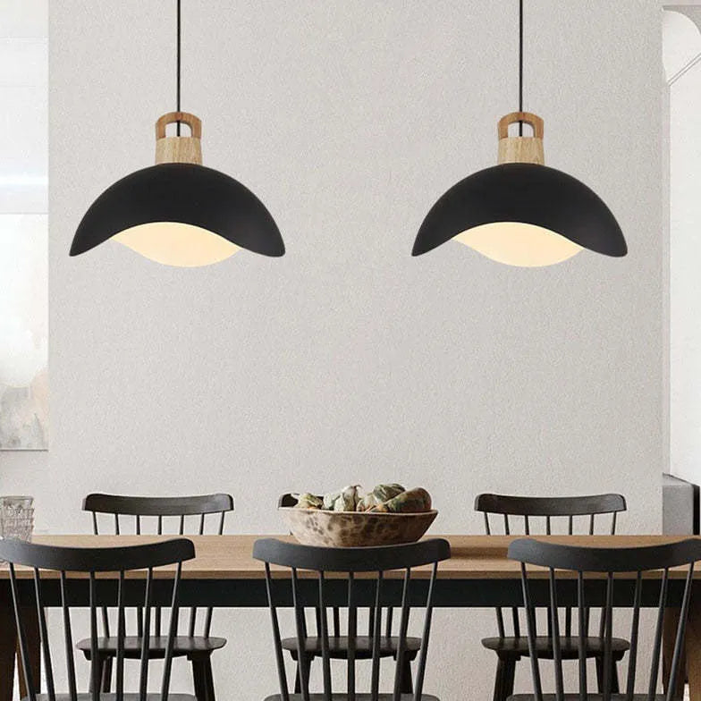 Pendelleuchten bunt minimalistisch nordisch Halbkugel Design - Clowas.de