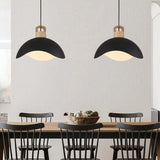 Pendelleuchten bunt minimalistisch nordisch Halbkugel Design - Clowas.de