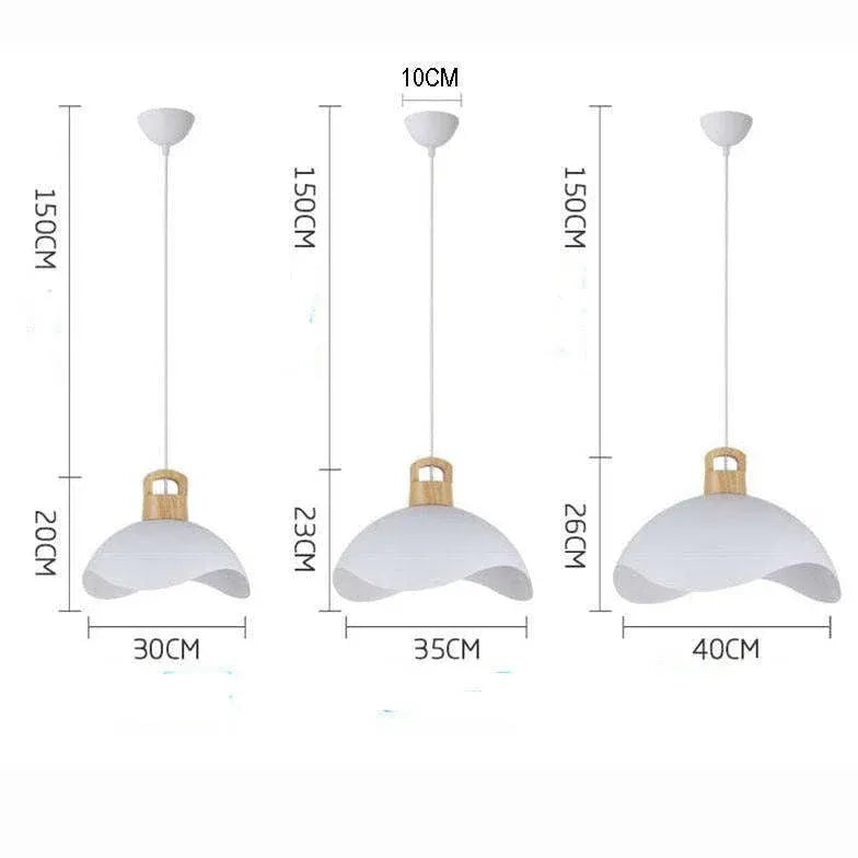 Pendelleuchten bunt minimalistisch nordisch Halbkugel Design - Clowas.de