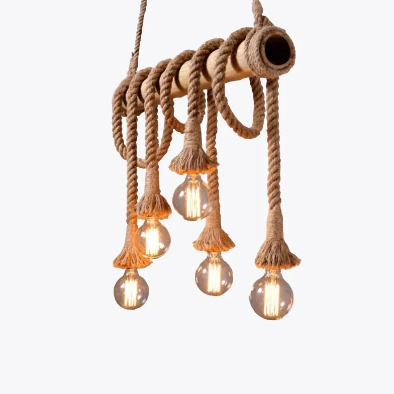 Pendelleuchten für Esstisch mit Holzseil Design Ideen - Clowas.de