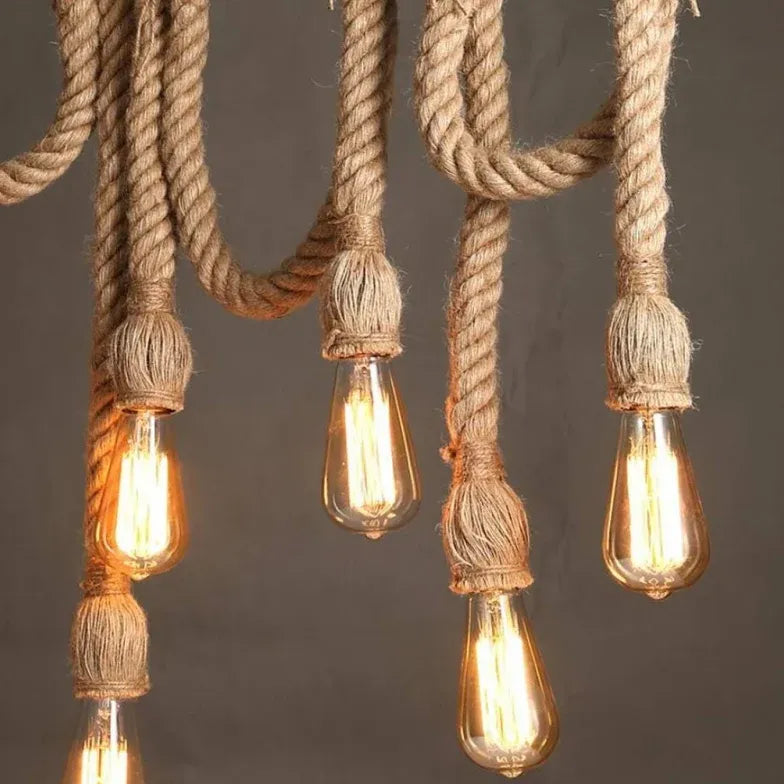 Pendelleuchten für Esstisch mit Holzseil Design Ideen - Clowas.de