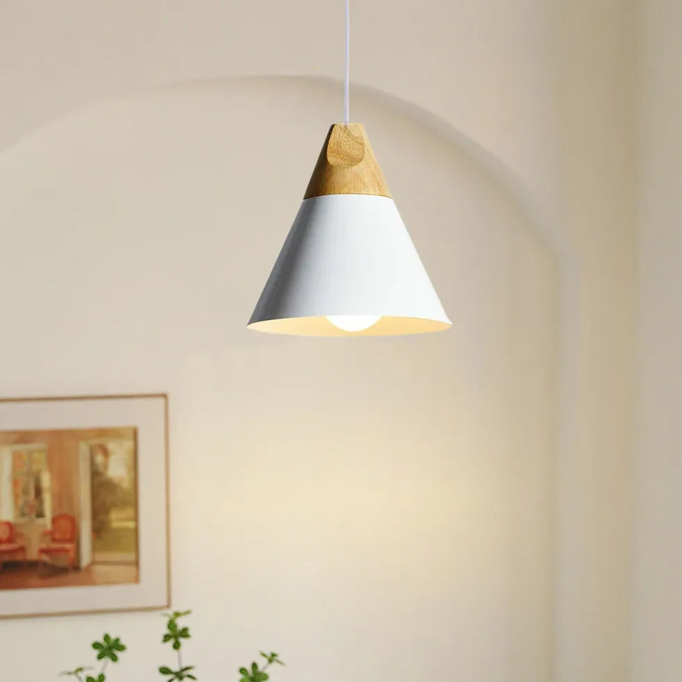 Pendelleuchte einzeln höhenverstellbar nordisch modern Holz - Clowas.de
