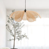 Pendelleuchten LED Esszimmer im einfachen Rattan Design - Clowas.de