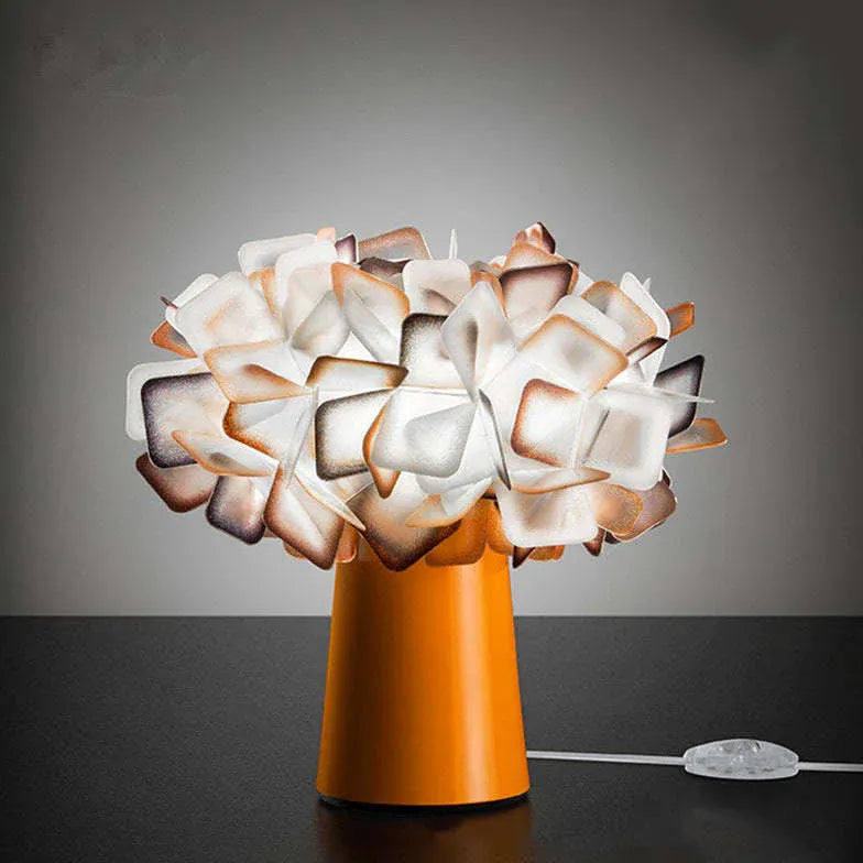 PVC Flower Art Style Table Lamp