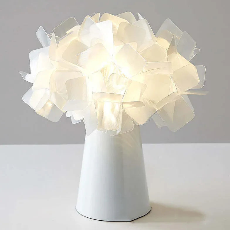 PVC Flower Art Style Table Lamp