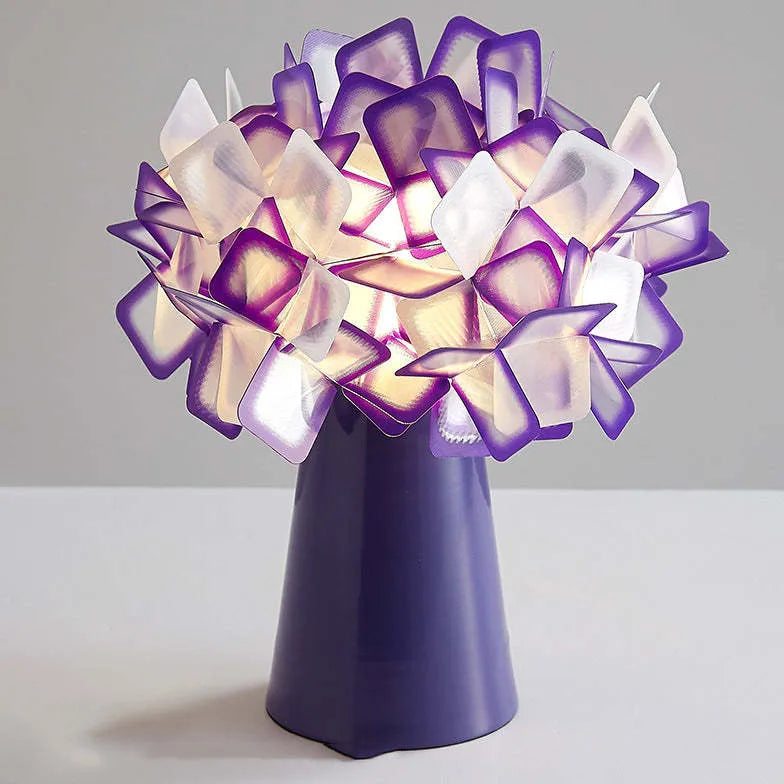 PVC Flower Art Style Table Lamp